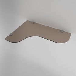 Полка из стекла прозрачная (P2-01)